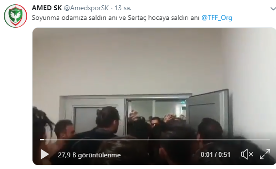 Sakarya'da maçtan sonra Amedsporlu futbolculara saldırı - Resim: 1