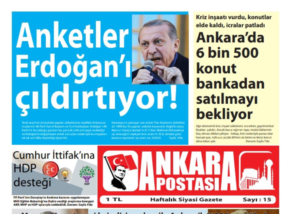 Ankara'da esrarengiz gazete: Metro, otobüs, dolmuş duraklarında... - Resim: 1