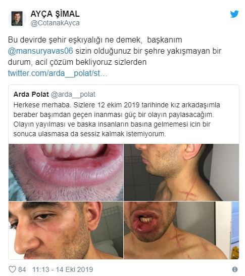 Ankara'nın göbeğinde dehşet anları: Kız arkadaşı ile arabada oturan doktoru darp ettiler - Resim: 4
