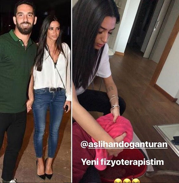 Arda fotoğraf paylaştı, sosyal medya yıkıldı: Karısına ayağını yıkattı - Resim: 1