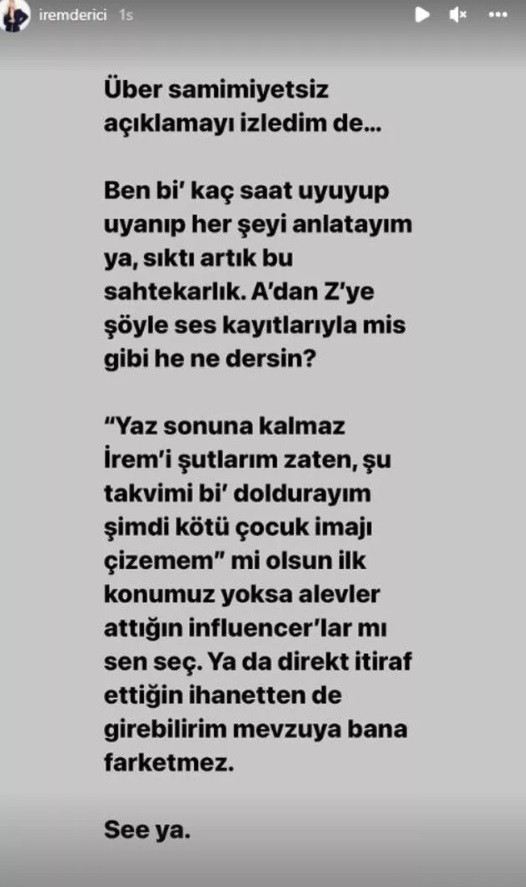 Cem Belevi Açıklama Yaptı İrem Derici Deliye Döndü! İfşalar Ses Kayıtları Havada Uçuşacak - Resim: 1