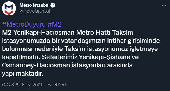 Taksim Metro İstasyonunda İntihar Girişimi! - Resim: 1