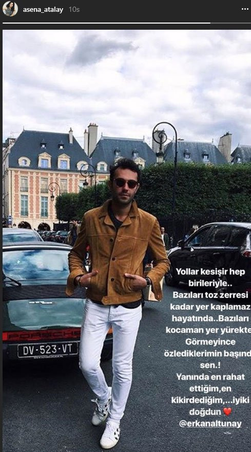 Asena Evli Sevgilisine böyle sahip çıktı - Resim: 1