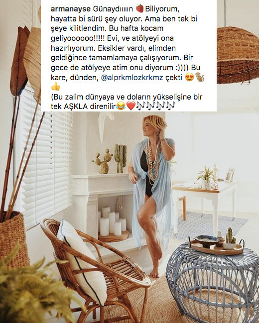 Ayşe Arman’dan kocasıyla ilgili müstehcen paylaşım - Resim: 1