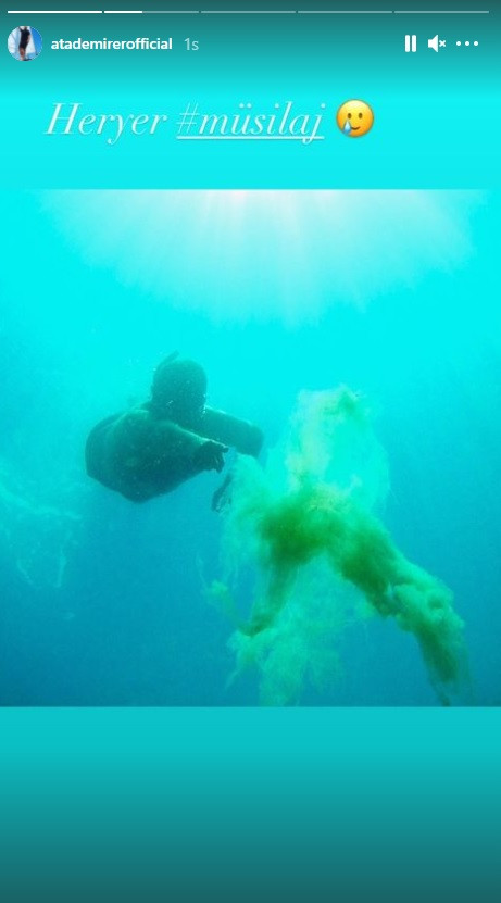 Ata Demirer'den Deniz Salyası Paylaşımı: Buraya Kadar Geldi - Resim: 2
