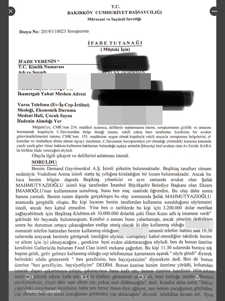 Beşiktaş'ı karıştıracak video! Şafak Mahmutyazıcıoğlu Atalay Demirbaş'a kafa attı... - Resim: 1