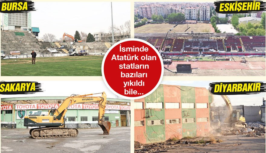 Atatürk stadyumları millet bahçesi oluyor - Resim: 1