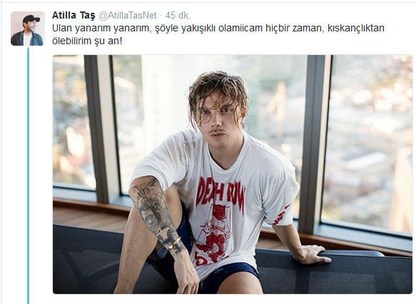 Atilla Taş, Sinan Akçıl’a bıyıkların lens mi? diye sordu! - Resim: 1