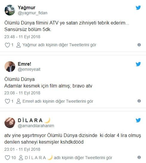 ATV'den Ölümlü Dünya filmine sansür: Dolar olmuş 4 lira repliğini kesti - Resim: 2