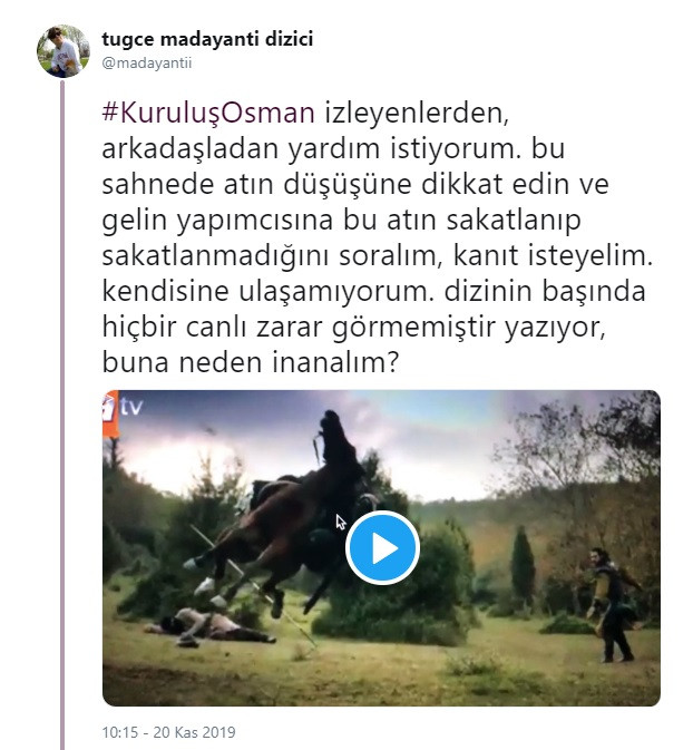 ATV'nin iddialı dizisi Kuruluş Osman hayvanseverleri ayağa kaldırdı - Resim: 2