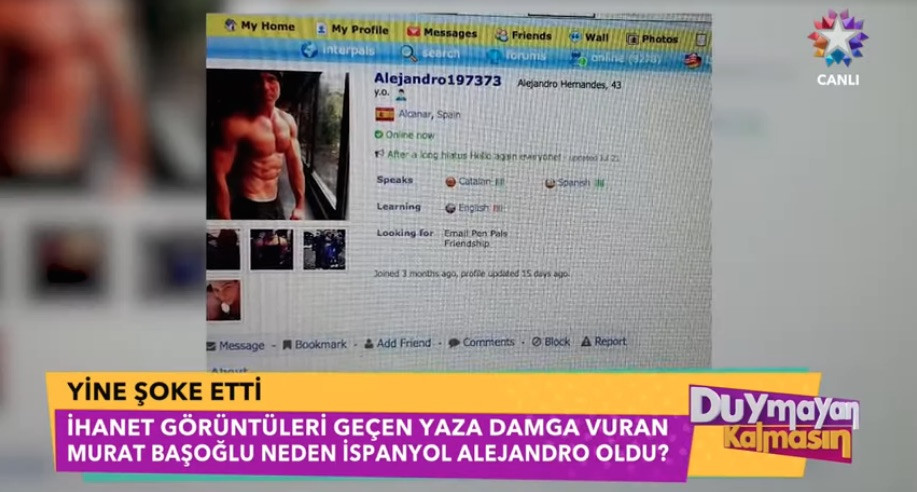 Murat Başoğlu İspanyol oldu! Alejandro ismiyle seks partneri arıyor - Resim: 1