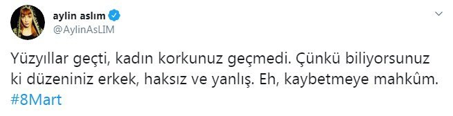 Aylin Aslım’dan İstanbul Valiliği’ne metro tepkisi - Resim: 1