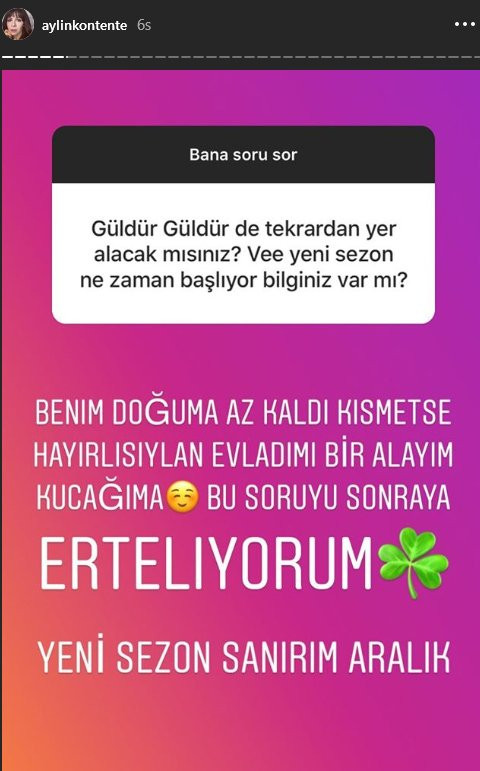 Aylin Kontente’den Güldür Güldür açıklaması - Resim: 1