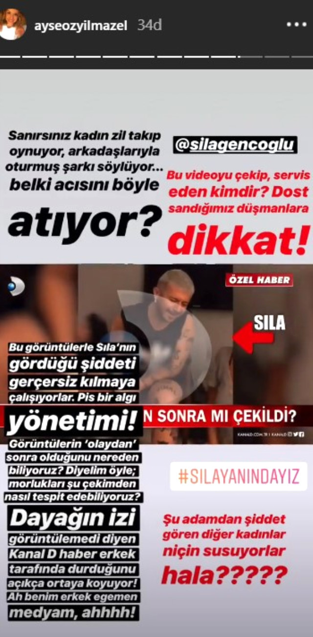 Ayşe Özyılmazel'den Sıla'nın yeni görüntülerini eleştirenlere tepki: Sanki zil takıp oynuyor - Resim: 1