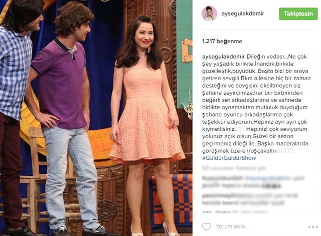 Ayşegül Akdemir Güldür Güldür'den ayrıldı! - Resim: 1