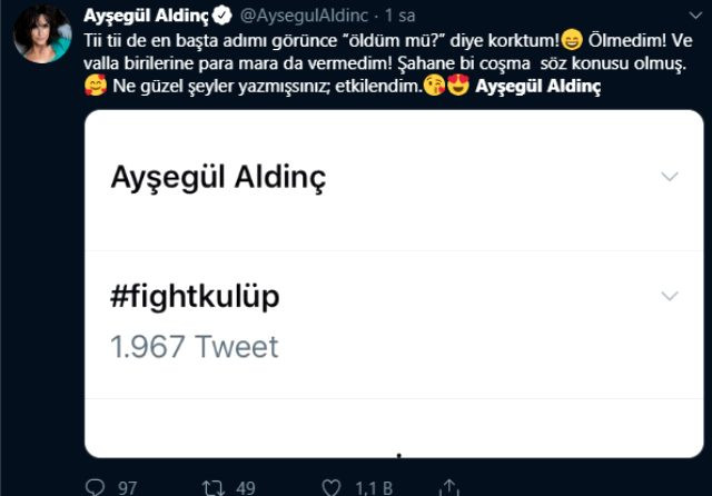 Twitter'da TT olan Ayşegül Aldinç öldü sanıldı - Resim: 1