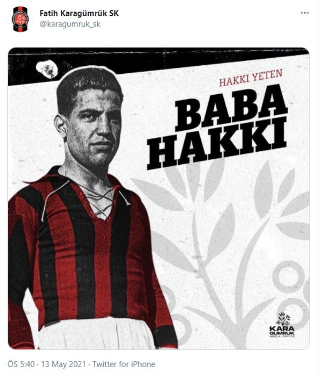 Karagümrük'ten Ahmet Nur Çebi'ye Baba Hakkı'lı Yanıt - Resim: 2