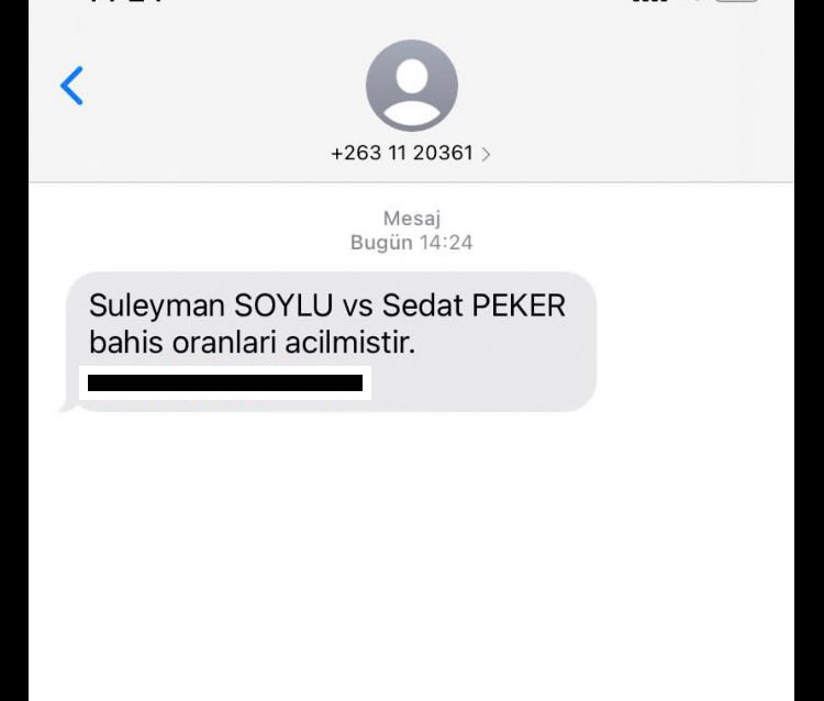 Yasa Dışı Bahis Sitesinden Süleyman Soylu ve Sedat Peker Bahsi - Resim: 1
