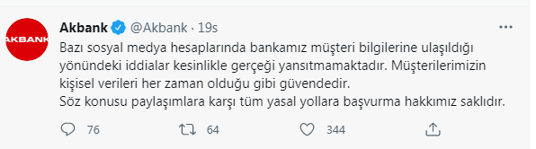 Akbank'tan Müşteri Bilgileri Güvende Açıklaması - Resim: 1