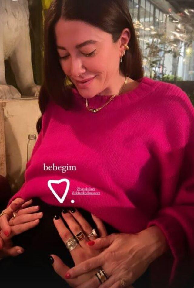 Doğuma Günler Kala Başak Dizer'den Yeni Poz - Resim: 1