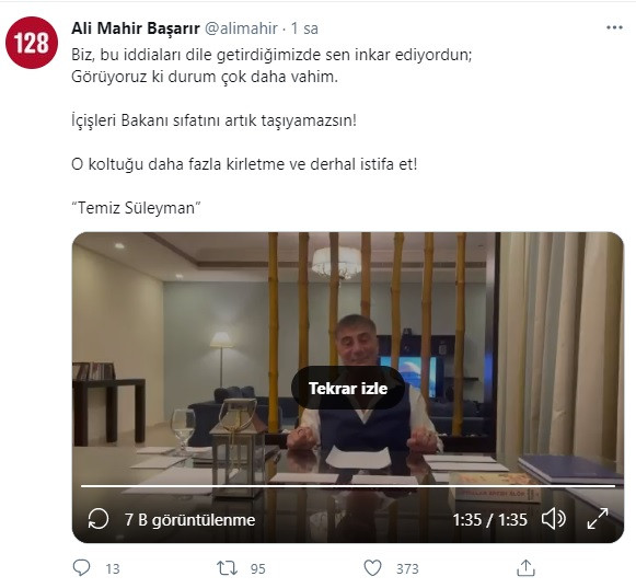 CHP’li Başarır'dan Soylu'ya İstifa Çağrısı: O Koltuğu Daha Fazla Kirletme - Resim: 1