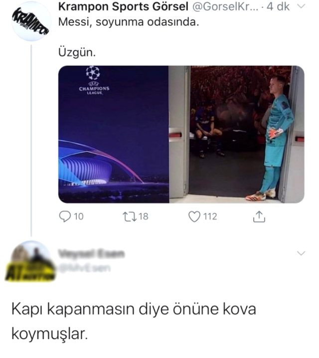 Tarihi hezimet sonrası Messi'nin ağladığı fotoğrafa olay yorum - Resim: 1