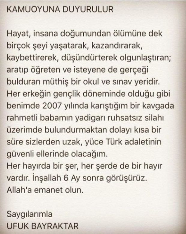 Ezel ile tanıdığımız Ufuk Bayraktar kimdir? Neden hapiste? - Resim: 1