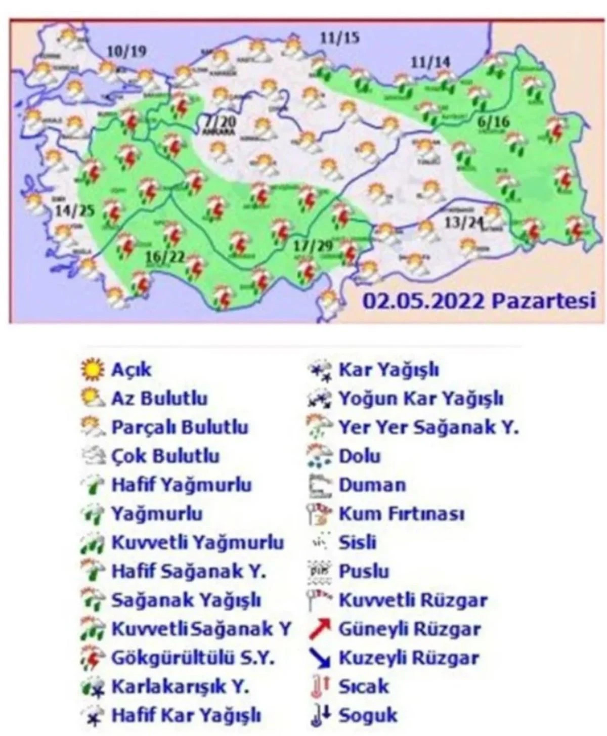 Gün Gün Açıklandı: Bayramda Hava Nasıl Olacak? - Resim: 2