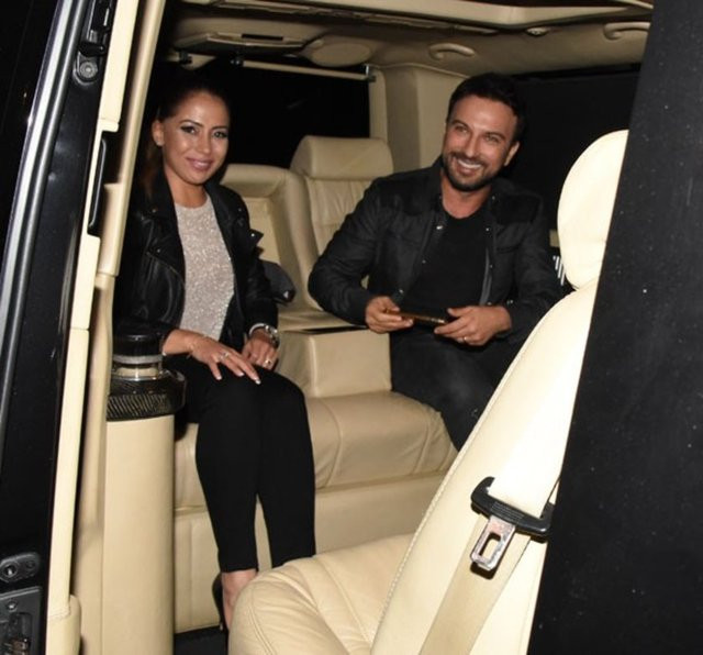 Megastar Tarkan ile eşi Pınar Tevetoğlu ile görüntülendi - Resim: 1