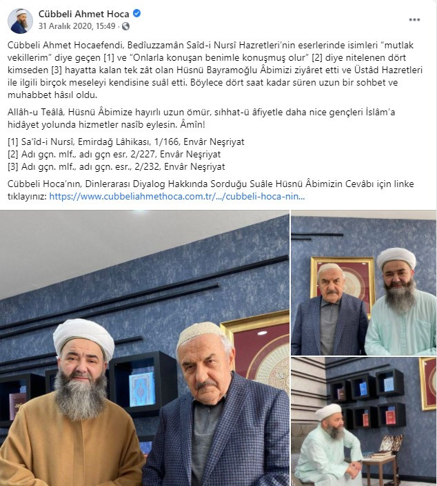 Cübbeli Ahmet'e Ağır Sözler: Hurma Pazarlamacısı Fırıldak! - Resim: 1