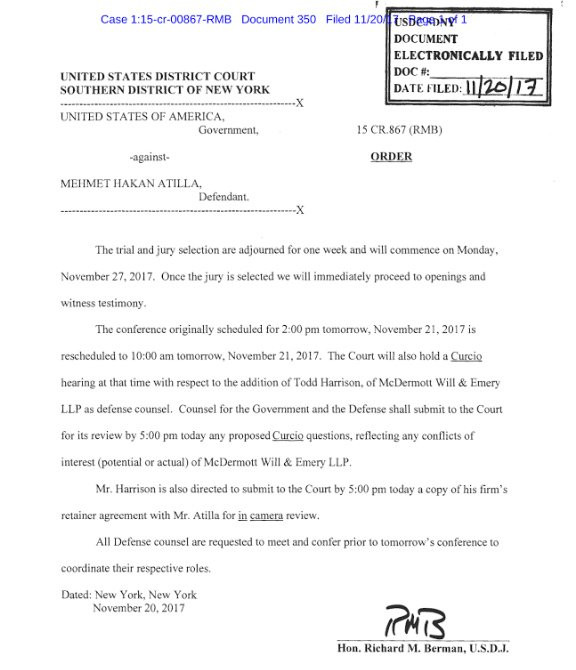 Reza Zarrab’ın adı sanık listesinden resmen çıktı - Resim: 1