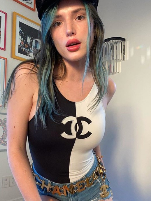 Bella Thorne’un ayna pozu olay oldu - Resim: 2