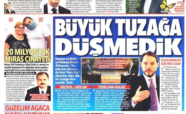 Hürriyet'ten Berat Albayrak'a büyük destek! - Resim: 2