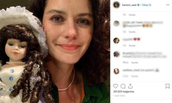 Kenan Doğulu ile boşanacakları söylenen Beren Saat, gözyaşları içinde verdiği pozu paylaştı - Resim: 1