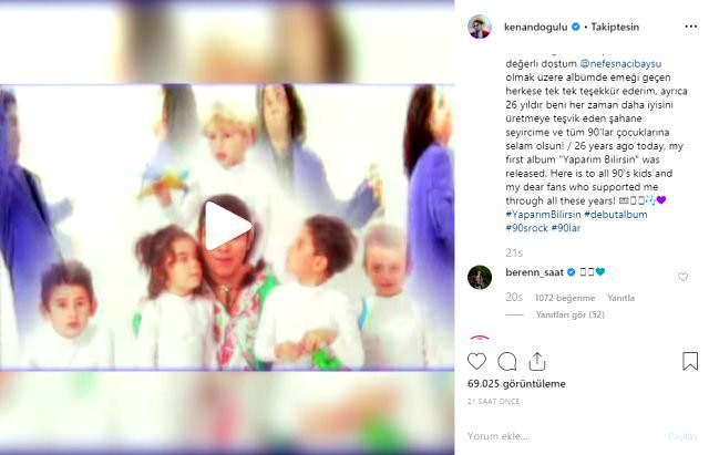 Beren Saat’ten şaşırtan Kenan Doğulu hamlesi - Resim: 1