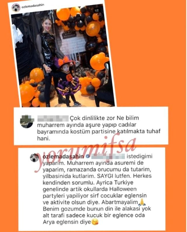 Berkay’ın eşi Özlem Ada Şahin’e Cadılar Bayramı linci - Resim: 2