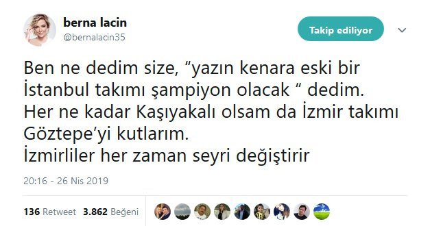 Berna Laçin lig şampiyonunu açıkladı - Resim: 2