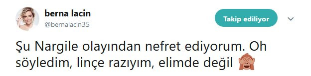Berna Laçin linçe hazırım diyerek paylaştı - Resim: 1