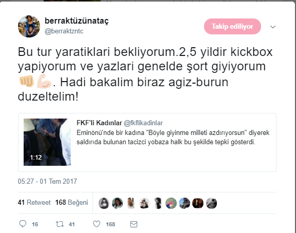Berrak Tüzünataç, tacizcilere ateş püskürdü - Resim: 1