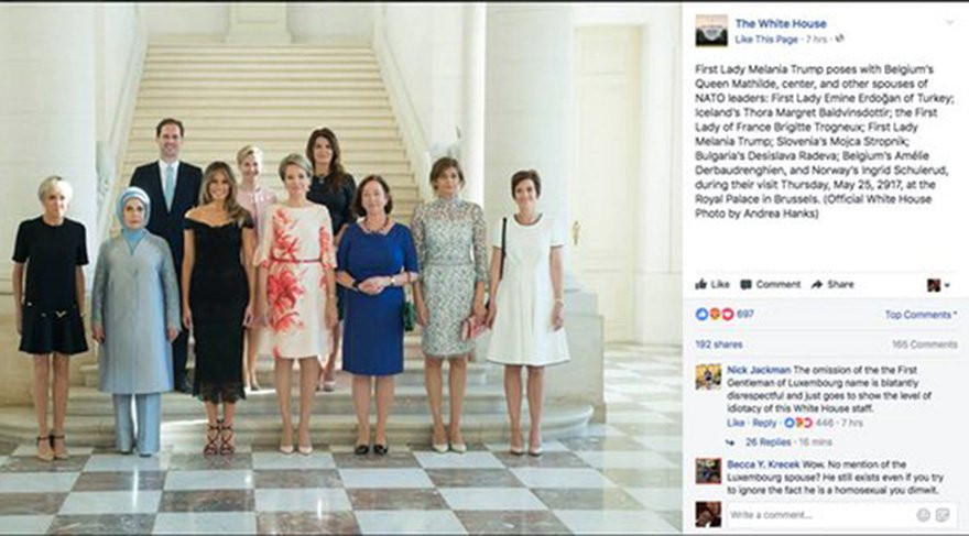 Beyaz Saray’ın paylaştığı bu fotoğrafa tepki yağdı - Resim: 1