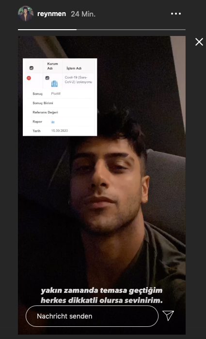Reynmen koronavirüse yakalandığını duyurdu - Resim: 1