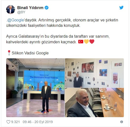 Binali Yıldırım: Google'daydık kahvelerdeki ayrıntı gözümden kaçmadı - Resim: 2