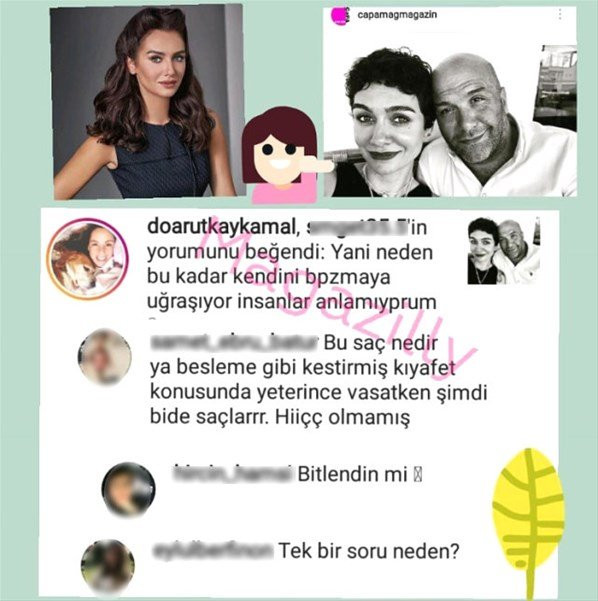 Birce Akalay’ın yeni imajına ilginç tepki: Bitlendin mi? - Resim: 2