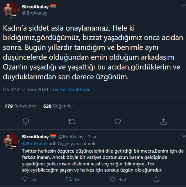 Birce Akalay'dan tepki çeken Ozan Güven paylaşımı! - Resim: 1