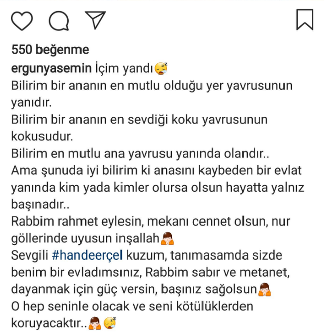 Birce Akalay'ın annesinden Hande Erçel'e: İçim yandı - Resim: 2