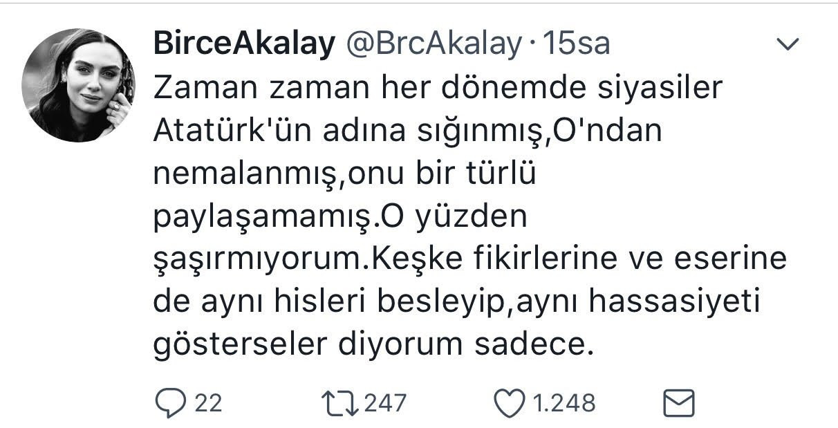 Birce Akalay'dan siyasilerin Atatürk sevdasına ilginç yorum - Resim: 1