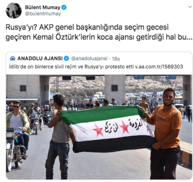 Bülent Mumay'dan eski AA Genel Müdürü Öztürk'e: Tasfiye edilince muhalif kesildiniz - Resim: 1