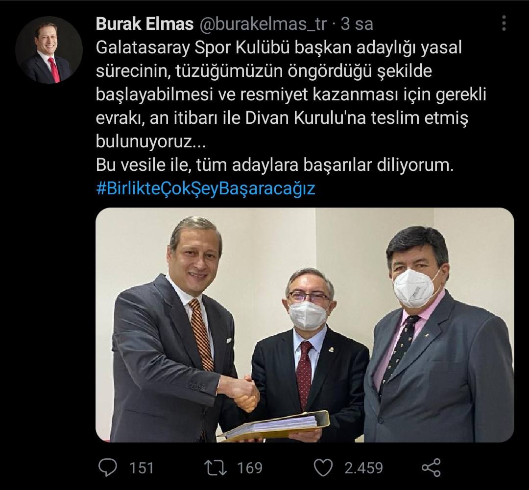 Burak Elmas Galatasaray Başkanlığına Resmen Aday Oldu - Resim: 1