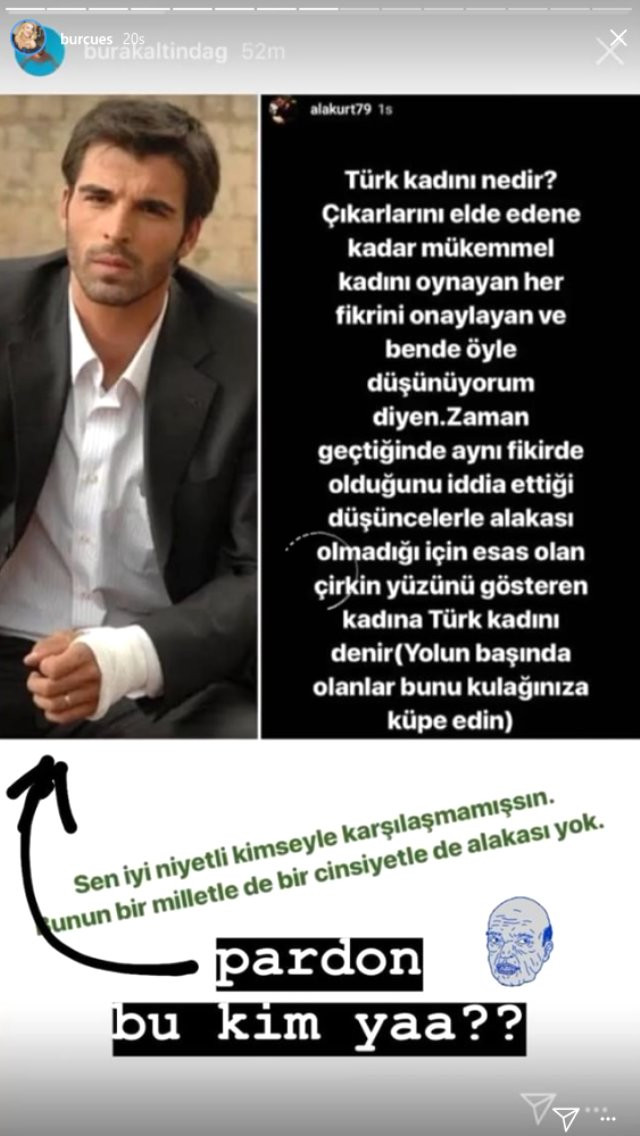 Burcu Esmersoy bu kim dedi, Alakurt'un takipçilerinden linç yedi - Resim: 1