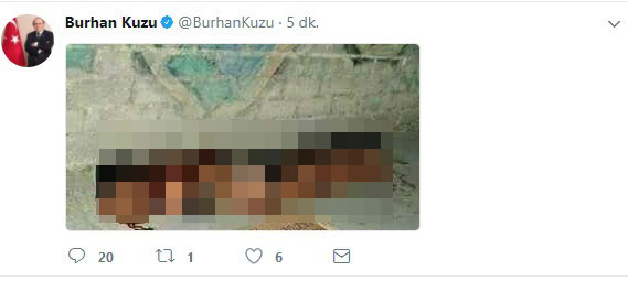 Burhan Kuzu 10 kesik baş fotoğrafı yayınladı sosyal medya ayağa kalktı! - Resim: 1